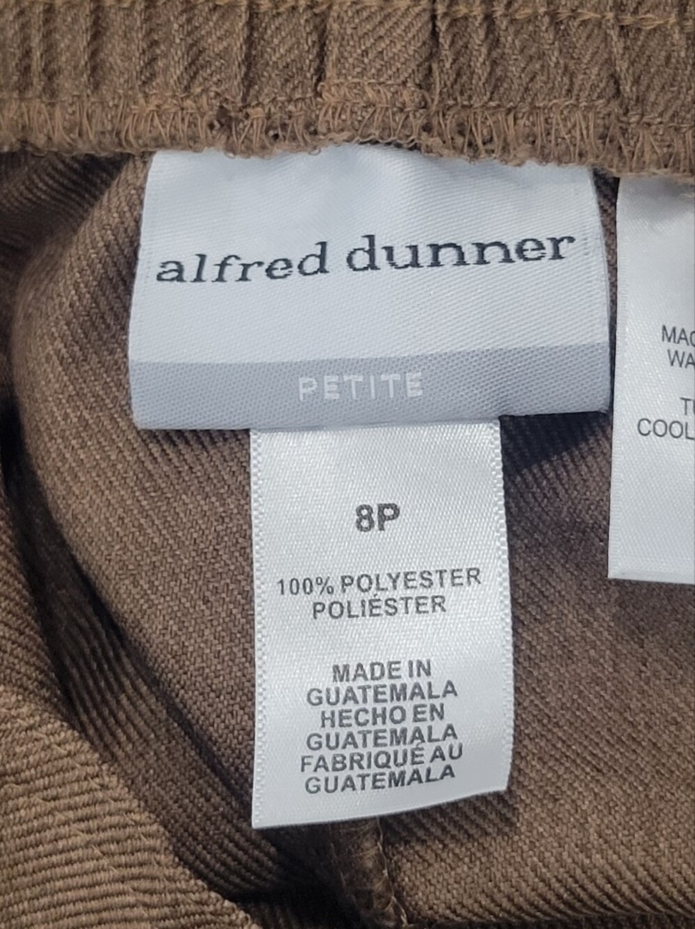 Alfred Dunner Brown Pencil Skirt - Picture 5 of 14
